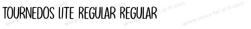 Tournedos Lite Regular Regular字体转换